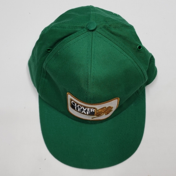 Clover Leaf Patch on Green Cap Snapback Hat Novelty Unisex - Picture 8 of 11